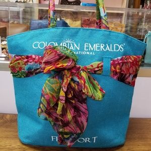 Blue Tote Bag